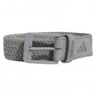 adidas Braided Stretch Golf Belt Grey Three HZ4311