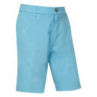 Original Penguin Space Dyed Pete Embroidered Golf Shorts Aquarius OGBSD009-476