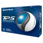 TaylorMade TP5 Personalised Text Golf Balls White