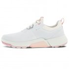 Ecco Ladies Biom H4 Golf Shoes White/Silver Pink 108203-59044 