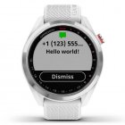 Garmin Approach S42 Golf GPS Watch White/Stainless Steel