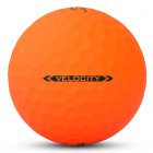 Titleist Velocity Matte Golf Balls Orange