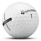 TaylorMade Distance Plus Golf Balls White