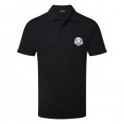 Glenmuir Deacon Ryder Cup Golf Polo Shirt Black MSP7373-DEA-RC