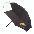 PowaKaddy Automatic Double Canopy Golf Umbrella Black/White