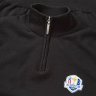 Glenmuir Devon Ryder Cup 1/4 Zip Golf Sweater Black MKC7381ZN-DEV-RC