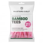 Masters 2 1/4" Bamboo Graduated Golf Tees (20 Pack)