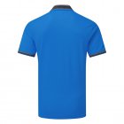 Calvin Klein Spark Pique Golf Polo Shirt Azure CKMD1552