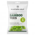 Masters 1" Bamboo Graduated Golf Tees (25 Pack)