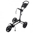 FastFold Slim 3 Wheel Golf Trolley Charcoal/Black FF400200