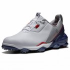FootJoy Tour Alpha 55500 Golf Shoes White/Navy/Grey