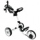 Clicgear 4.0 3 Wheel Golf Trolley White