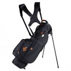Sun Mountain Sonnenalp Mid-Stripe Golf Stand Bag Black 23MIDSTRIPE-B