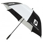 FootJoy Dual Canopy Golf Umbrella Black/White