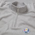 Glenmuir Devon Ryder Cup 1/4 Zip Golf Sweater Light Grey Marl MKC7381ZN-DEV-RC