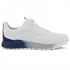 Ecco S-Three Gore-Tex BOA Golf Shoes White/Blue Depths/Bright White 102954-60616