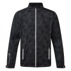 Sunderland Whisper Dry Pro-Lite Waterproof Golf Jacket Black Camo/Silver