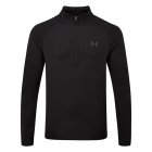 Under Armour Tech 2.0 1/2 Zip Golf Sweater Black/Charcoal 1328495-001