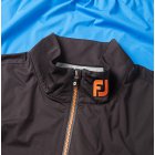 FootJoy HydroKnit 1/2 Zip Waterproof Golf Jacket Sapphire/Black/Orange 88804
