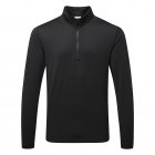 Nike Dry Victory 1/2 Zip Golf Sweater Black/White FD5837-010