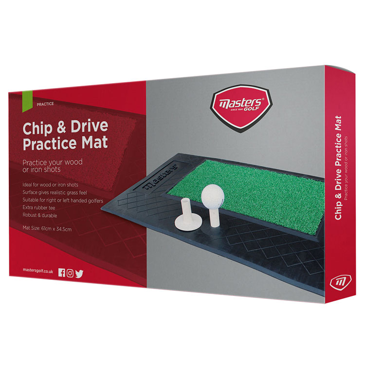 Masters Chip & Drive Practice Mat Clubhouse Golf