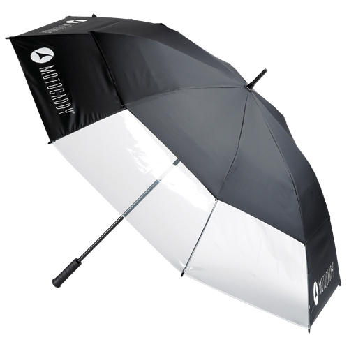 Motocaddy Clearview Golf Umbrella Black/White