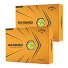 Callaway 2022 Warbird Golf Balls Yellow Multi Buy