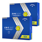 Callaway ERC Soft Triple Track Golf Balls Yellow Multi Buy