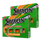 Srixon 2022 Soft Feel Brite Golf Balls Matte Orange Multi Buy