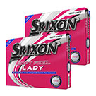 Srixon Ladies Soft Feel Golf Balls White Multi Buy