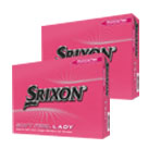 Srixon Ladies Soft Feel Golf Balls Passion Pink Multi Buy