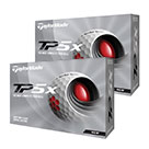 TaylorMade 2023 TP5x Golf Balls White Multi Buy