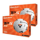 TaylorMade TP5 Pix 2.0 Golf Balls White Multi Buy