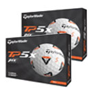 TaylorMade TP5x Pix 2.0 Golf Balls White Multi Buy