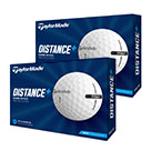 TaylorMade Distance Plus Golf Balls White Multi Buy