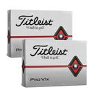 Titleist Pro V1 X Left Dash Golf Balls White Multi Buy