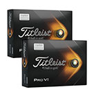 Titleist Pro V1 AIM Golf Balls White Multi Buy
