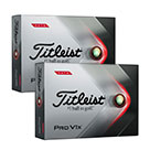 Titleist Pro V1 X High Number Golf Balls White Multi Buy