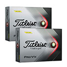 Titleist Pro V1 X Golf Balls Yellow Multi Buy