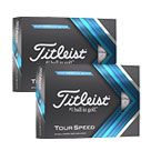 Titleist Tour Speed Golf Balls White Multi Buy