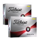 Titleist Pro V1x Golf Balls Yellow Multi Buy