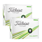 Titleist Velocity Matte Golf Balls Green Multi Buy
