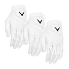 Callaway Tour Authentic Golf Glove (Right Handed Golfer) Multi Buy