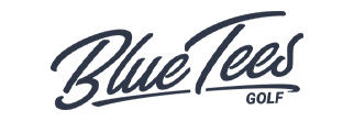 Blue Tees Magnetic Golf Towel White BTBTWN