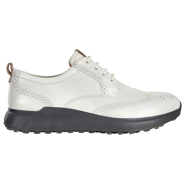 classic white golf shoes