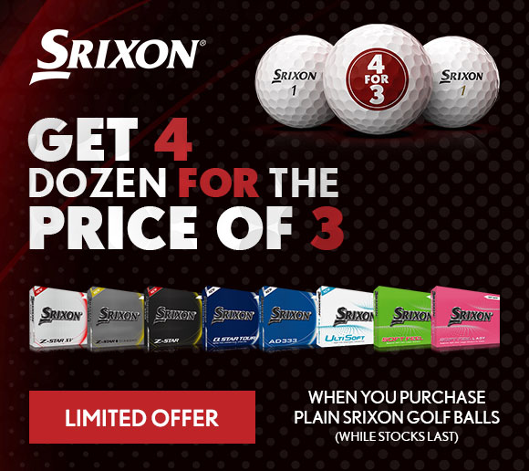Srixon 4 For 3 Ball Offer
