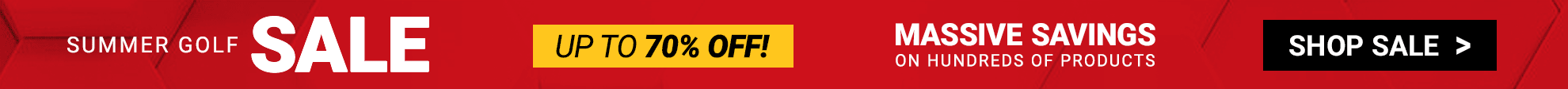 Summer Golf Sale - Up To 70% Off!
