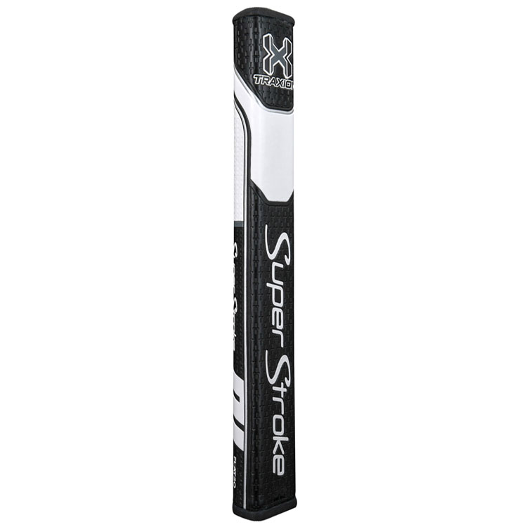 SuperStroke Traxion Flatso 3.0 Golf Putter Grip Black/White