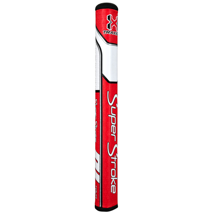 SuperStroke Traxion Tour 2.0 Golf Putter Grip Red/White