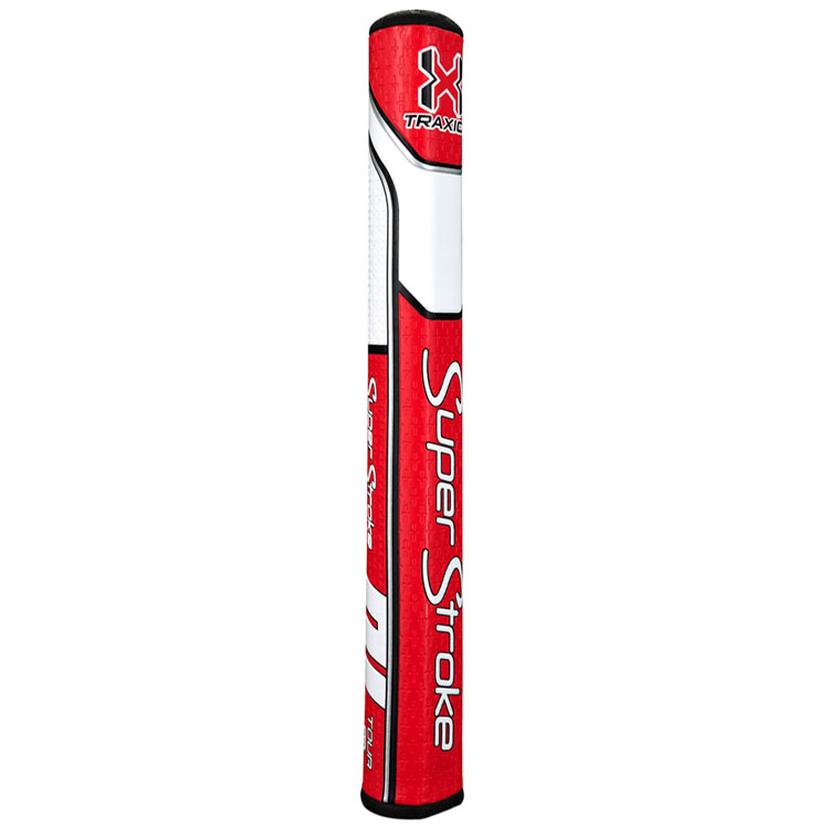 SuperStroke Traxion Tour 3.0 Golf Putter Grip Red/White